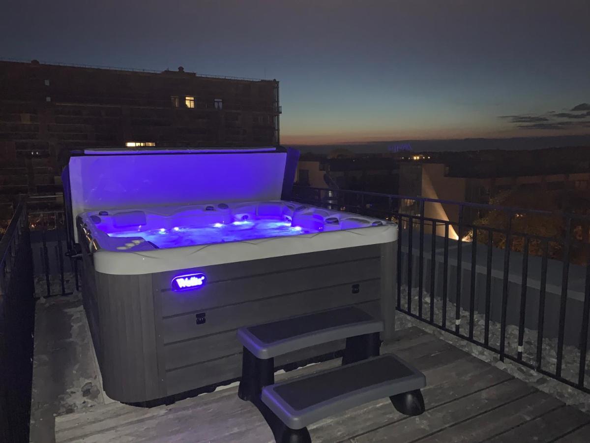 Sea View Penthouse Terrace Palanga Old Town Lägenhet Exteriör bild